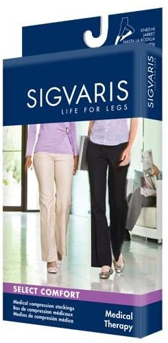 Sigvaris 860 Opaque 20-30mmHg Knee High Compression Stockings