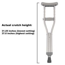 Load image into Gallery viewer, Push-Button Crutches
